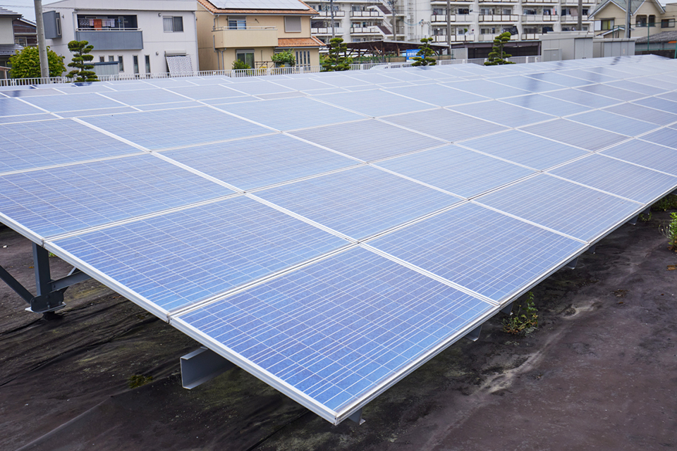 太陽光発電の設備